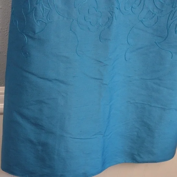 Ann Taylor Blue Strapless Sheath Mini Dress - Picture 5 of 14